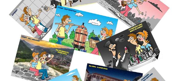 Знаете ли вы еще такую страну, где таможенники в аэропорту не просят предъявить багаж при въезде, а дарят подарки? Когда у грузинских таможенников и пограничников хорошее настроение, всем гостям страны прямо на контроле дарят вино! - Sputnik Грузия