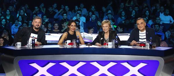 Ника Гварамия, Руска Макашвили, Мака Чичуа и Заал Удумашвили - Sputnik Грузия