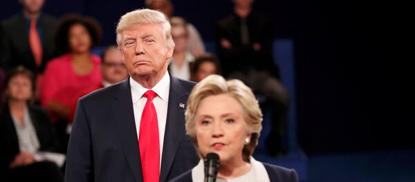 Дебаты Хиллари Клинтон и Дональда Трампа - Sputnik Грузия