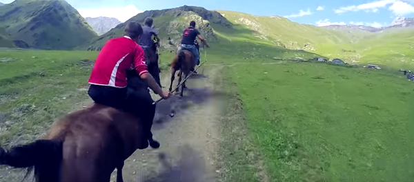 Скачки в Тушети - Sputnik Грузия