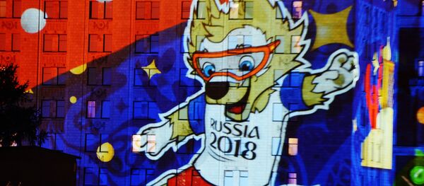 Талисман Чемпионата мира по футболу 2018 волк Забивака - Sputnik Грузия
