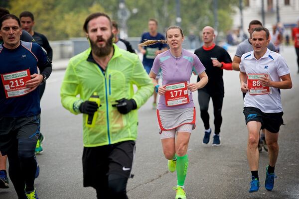 Жители стран Европы, Азии, Северной и Южной Америки и даже Австралии были среди участников благотворительного марафона в Тбилиси - Sputnik Грузия
