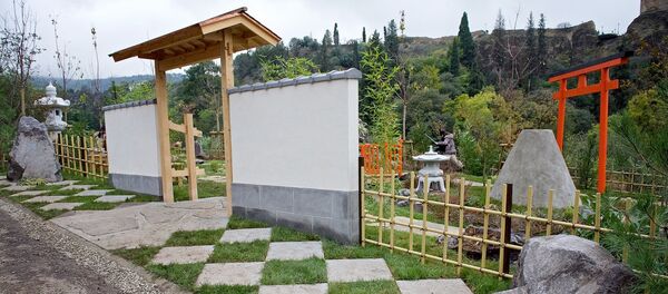 Японский уголок в Тбилисском ботаническом саду - Sputnik Грузия