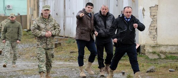 Отец убитого Гиги Шенгелия осмотрел место происшествия - Sputnik Грузия