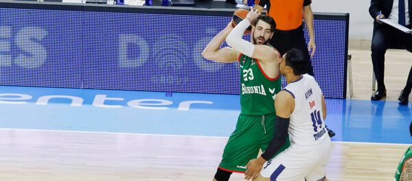 Нападающий сборной Грузии по баскетболу Торнике Шенгелия - Sputnik Грузия