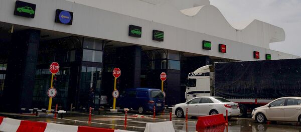 Таможенно-пропускной пункт Сарпи на границе Грузии и Турции - Sputnik Грузия