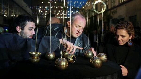 საქართველოს პრეზიდენტი ზურაბ ჟვანიას სახელობის წინანდლის პრემიის დაჯილდოების ცერემონიას დაესწრო - Sputnik საქართველო