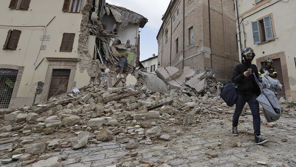 Последствия землетрясения в центральной Италии - Sputnik Грузия