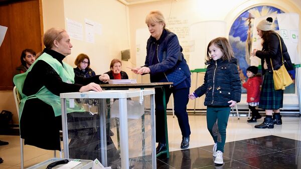 Второй тур парламентских выборов в Грузии - Sputnik Грузия