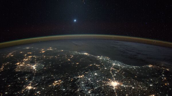 Вид на Землю с Международной космической станции. Архивное фото - Sputnik Грузия