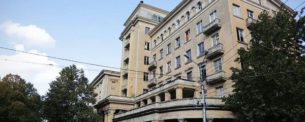 შენობა, სადაც  Hilton Tbilisi აშენდება - Sputnik საქართველო