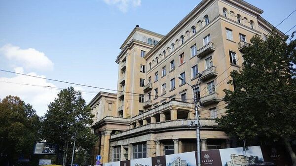 შენობა, სადაც  Hilton Tbilisi აშენდება შენობა, სადაც  Hilton Tbilisi აშენდება - Sputnik საქართველო