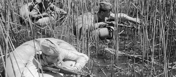 Разведка в плавнях Разведка в плавнях - Sputnik Грузия