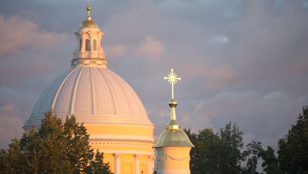 Купола Свято-Троицкого собора  - Sputnik Грузия