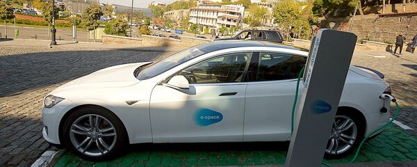 ელექტრომობილების დამუხტვის პირველი სადგური თბილისში - Sputnik საქართველო