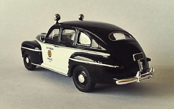 1947 Ford Fordor San Diego Police - Sputnik საქართველო