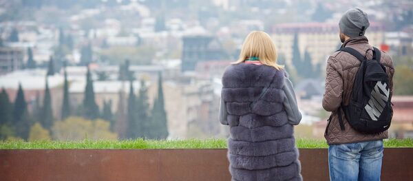 Туристы в центре грузинской столицы - Sputnik Грузия