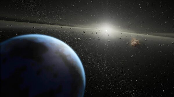 Массивный пояс астероидов вокруг звезды, равной по размеру Солнцу - Sputnik Грузия