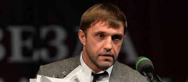 Владимир Вдовиченков на церемонии вручения премии Звезда театрала Владимир Вдовиченков на церемонии вручения премии Звезда театрала - Sputnik Грузия