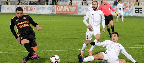 Атакующий полузащитник ФК Урал Георгий Чантурия - Sputnik Грузия