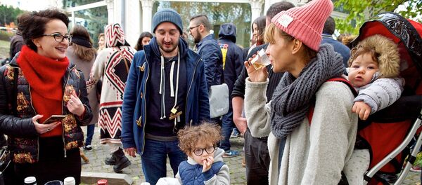 Фестиваль грузинского вина и кулинарии Фестиваль грузинского вина и кулинарии - Sputnik Грузия