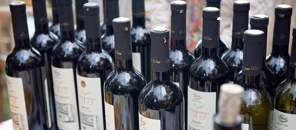 Грузинские вина на фестивале Булбули маркет - Sputnik Грузия