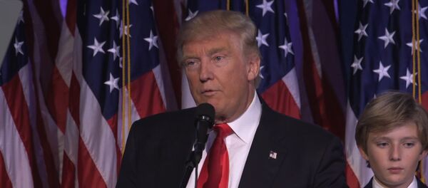 Первая речь избранного президента США Дональда Трампа после победы на выборах - Sputnik Грузия