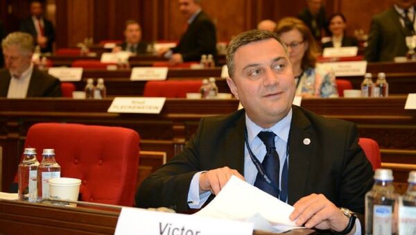 Госминистр Грузии по вопросам евроинтеграции Виктор Долидзе - Sputnik Грузия