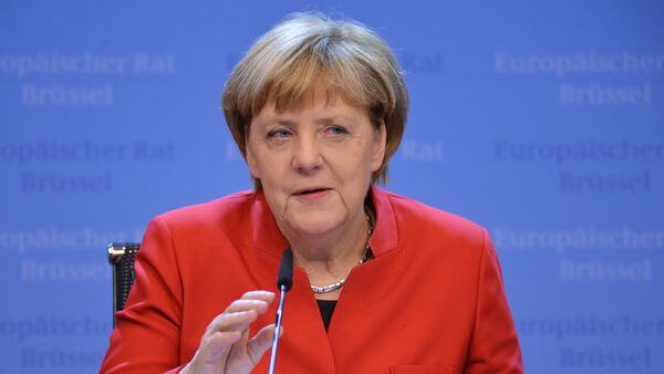 Канцлер Германии Ангела Меркель на саммите ЕС в Брюсселе - Sputnik Грузия