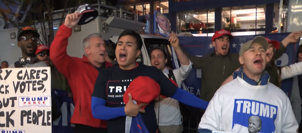 რესპუბლიკელების სიხარული და დემოკრატების ცრემლები: რეაქციები ტრამპის გამარჯვებაზე - Sputnik საქართველო