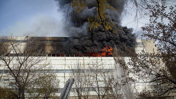 Тушение пожара на складе в Кишиневе - Sputnik Грузия