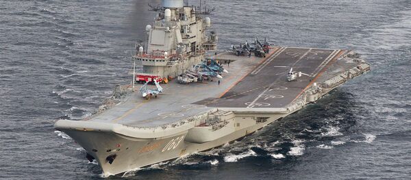 Российский авианосец Адмирал Кузнецов - Sputnik Грузия