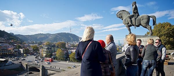 ტურისტები ძველ თბილისში ტურისტები ძველ თბილისში - Sputnik საქართველო