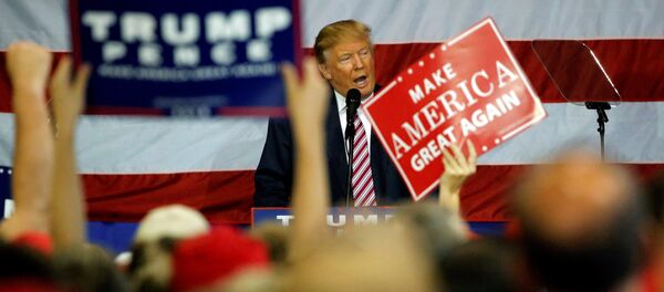 Избранный президент США Дональд Трамп Избранный президент США Дональд Трамп - Sputnik Грузия