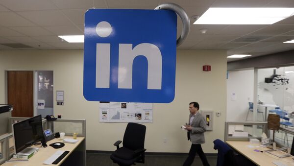 В офисе компании LinkedIn, архивное фото - Sputnik Грузия