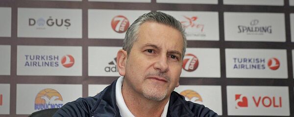 Главный тренер сборной Грузии по баскетболу Илиас Зурос - Sputnik Грузия