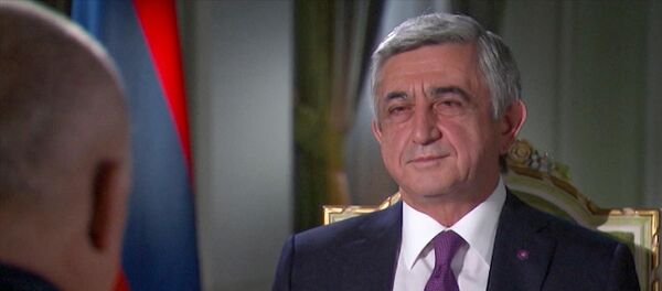 Серж Саргсян дал интервью Дмитрию Киселеву для Sputnik Армения - Sputnik Грузия