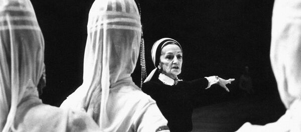 Балетмейстер, народная артистка СССР Нина Шалвовна Рамишвили Балетмейстер, народная артистка СССР Нина Шалвовна Рамишвили - Sputnik Грузия