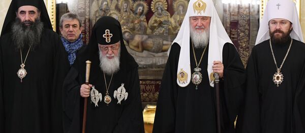 ილია მეორე და პატრიარქი კირილი - Sputnik საქართველო