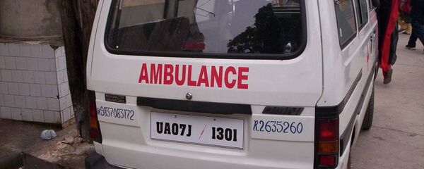 სასწრაფო დახმარების მანქანა, ინდოეთი - Sputnik საქართველო