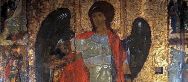 მიქაელ მთავარანგელოზი ხატი მიქაელ მთავარანგელოზი ხატი - Sputnik საქართველო