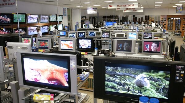 ტელევიზორები მაღაზიაში - Sputnik საქართველო