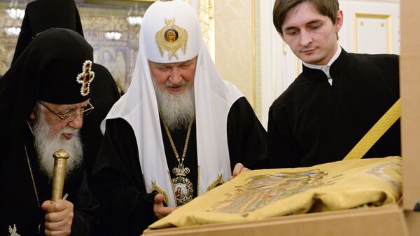 Встреча патриарха Кирилла с предстоятелями поместных православных церквей - Sputnik Грузия