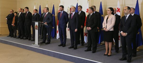 ახალი მთავრობა - Sputnik საქართველო