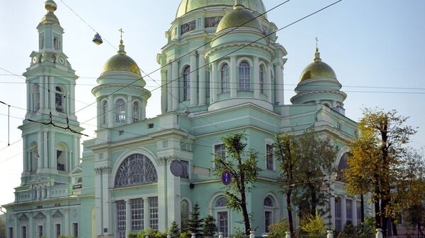Богоявленский кафедральный собор в Елохове - Sputnik Грузия