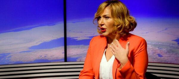 Грузинская телеведущая Инга Григолия - Sputnik Грузия