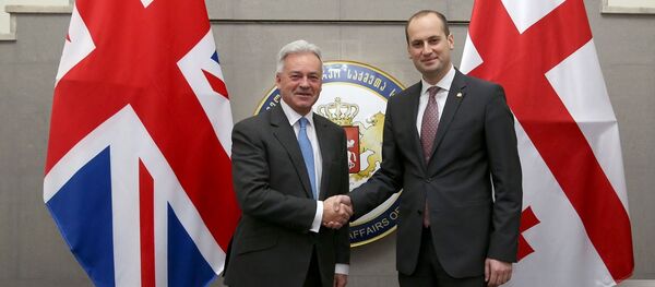 მიხეილ ჯანელიძე და ალან დუნკანი - Sputnik საქართველო