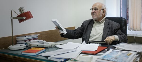 Главный редактор журнала Дружба народов Александр Эбаноидзе - Sputnik Грузия