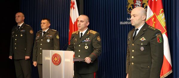 Глава Генштаба ВС Грузии Владимир Чачибая представил своих заместителей - Sputnik Грузия