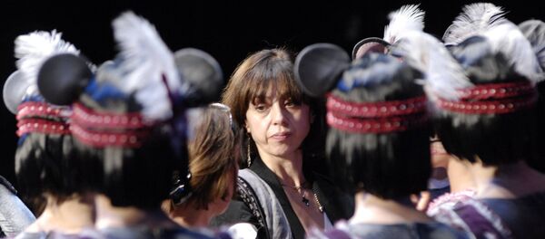 Нино Ананиашвили на репетиции балета Цруна и Цруцуна - Sputnik Грузия